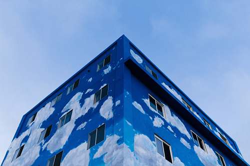 venice beach blue high-rise building under blue sky los angeles